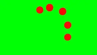 GREEN SCREEN LOADING RED CIRCLE