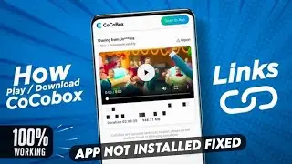 How to open Cocobox / Funpavo Links | Cocobox app not installed problem