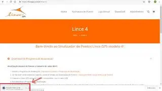 Instalação de software de atualização de pontos