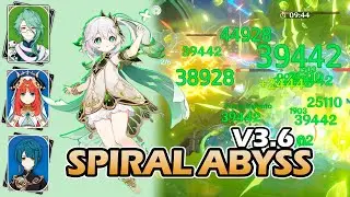 Nahida Baizhu Bloom Team | Genshin Impact