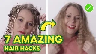 7 удивительных причесок - Beauty Hacks Russian