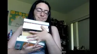ASMR Birthday Book Haul Part Two 🧁📚 (whispered, book sounds)