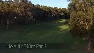 Hole 18 at Oberon Golf Club