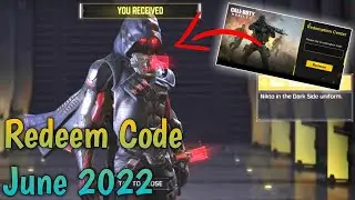 Today Redeem Code Codm 2022 | New Redeem Code Codm | Codm Codes 2022 | Garena Codm Redeem Code