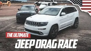 Ultimate JEEP Drag Race - GME Performance