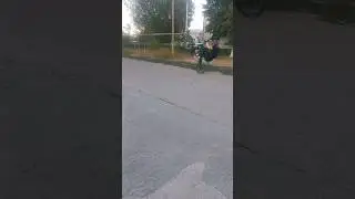 стант на питбайке
