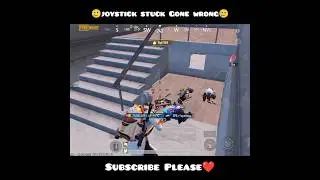 Joystick problem in bgmi😓#pubgmobile #bgmi #pubgshort #pubgm #shorts #shortvideo