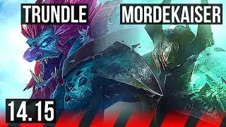 TRUNDLE vs MORDEKAISER (TOP) | Rank 11 Trundle | NA Master | 14.15