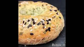 Вкусные Творожные бублики бейглы 🥯