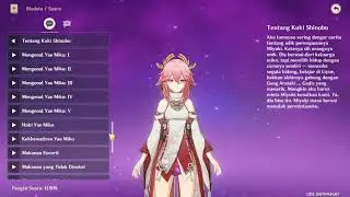 Yae Miko Voice lines China Sub Indonesia Genshin Impact