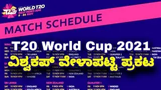 t20 world cup 2021 schedule | t20 world cup 2021 schedule time table