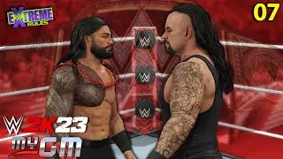 WWE 2K23 - MyGM Parte 07 - HORA DO EXTREME RULES!