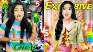 Cheapest Vs Most Expensive ICE CREAM 😱 Rs.5/- Vs Rs. 21000/- 🤮