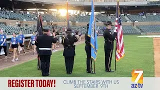 9/11 Memorial Stair Climb 2023 at Salt River Fields