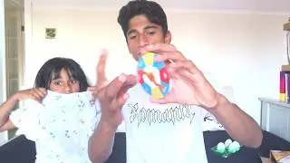 Egg Splat challenge with my brother!!!
