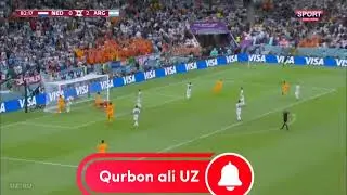 johan Chempionati-2022# /⚽️GoooooooL! Veghorst 83🇦🇷 Argentina - Niderlandiya 🇳🇱 | 2:1