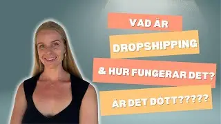 VAD ÄR DROPSHIPPING OCH ÄR DET DÖTT?