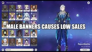 Is Too many male banners having low sales Genshin Impact