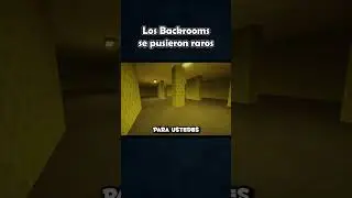 PERIDOS EN LOS BACKROOMS #short #apeirophobia #shorts #shortvideos