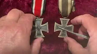 WW1 and WW2 German Iron Cross 2nd Class Real and Reproduction Recognition