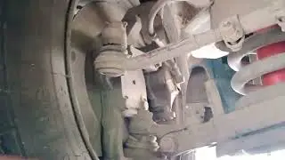 Sobol. Replacing the left idler arm.