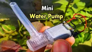 How To Make A Mini Water Pump | Powerful Water Pump Using DC Motor | Home made DC Water Pump
