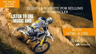 How to design website using html and CSS?