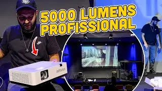 PROJETOR PRO PARA IGREJAS! DA PRA FAZER PROJEÇÃO PANORÂMICA.