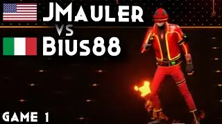 JMauler vs bius88 | #1 NA vs #1 EU | Game 1 | Laser League
