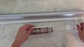 Рулонная штора Delfa Deldecor Венеция 68х170 см обзор. Как установить рулонную штору