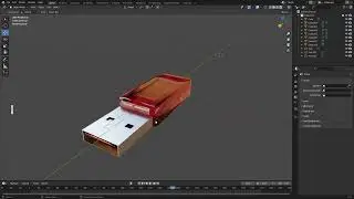 realistic usb blender