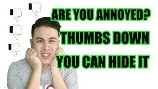 How To Hide Content Rating... Thumbs down Disappear!