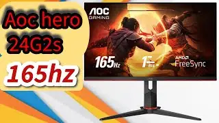 unboxing monitor Aoc hero 24g2s 165hz