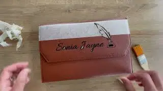 I Laser Engraved My Favourite Pen Case🖋️ | Fountain Pens | Favourite | Laser Engraving | Pen Addict
