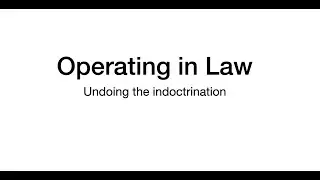 Living in Law, The Private vs.The Public