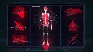 Skeleton Hud Intro  4K (Free After Effects Intro) No Copyright #logo #adobe