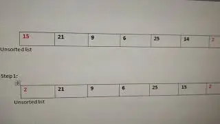 Selection sort