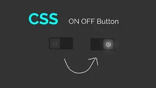 ON OFF Button using CSS | UI Design | Code with Nizami | 