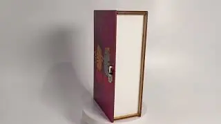 Подарочная коробка из дерева Котики