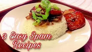 (SUB) 3  DELICIOUS  SPAM RECIPE/COOK IT EASY
