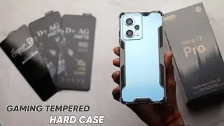 Best Accessories For Redmi Note 12 Pro/Pro+ 5G || Tempered Glass for Redmi Note 12 Pro