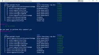 Use Pulumi to Deploy a  PowerShell v2 Azure Function.