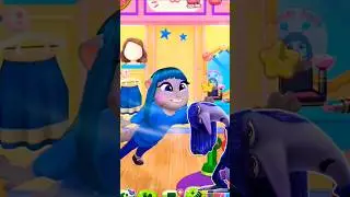 Inside-Out 2 Ennui Vs Disgust 💙💚 #insideout2 #ennui #disgust #mytalkingangela2 #cosplay #funny #edit