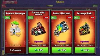 Money Rain, Invigorating Awaker and Total Planner Review - Pixel Gun 3D