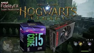 Radeon R9 Nano - Hogwarts Legacy (Performance Test) #hogwarts #benchmark