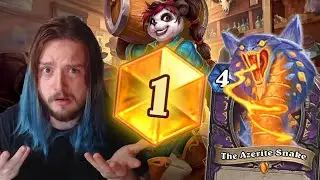 This Deck BROKE ZEDDY | Snake Warlock is the BEST DECK of BADLANDS | NERF THIS PLS... | Hearthstone