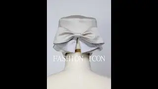 蝴蝶結漁夫帽縫紉教程 #Hat #tricks #漁夫帽