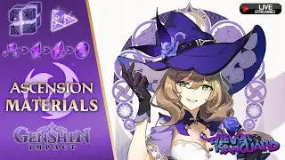 (AR 47) LIVE Lisa Boss Farming and WAY too much climbing!  (Genshin Impact)