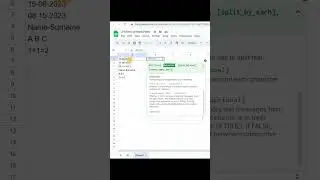 Google Sheets | Split Formula 