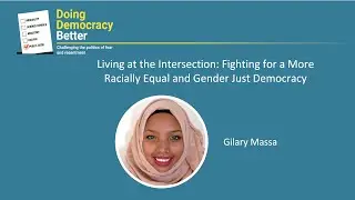 Doing Democracy Better: Fighting for a More Racially Equal and Gender-Just Democracy